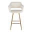 Tabouret de comptoir à hauteur fixe Margarite, ensemble de 2-1405943440-1405943445