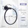Wall Mounted Towel Ring with Concealed Mounting Hardware