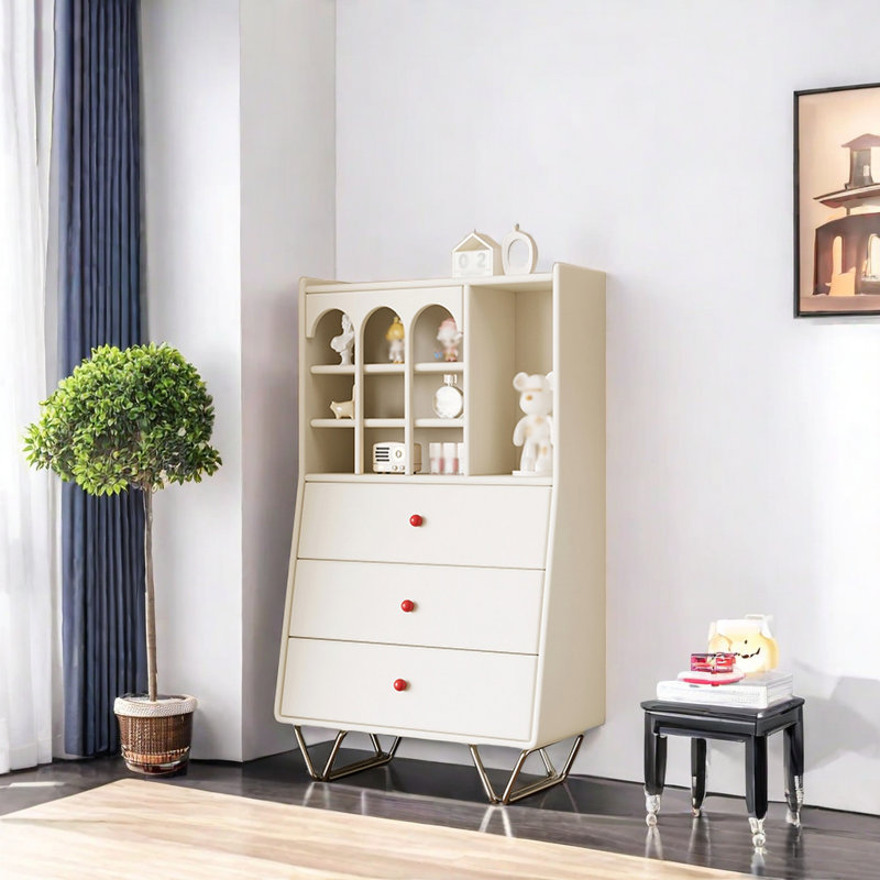 Nordic Creative Accent Chest, Off White