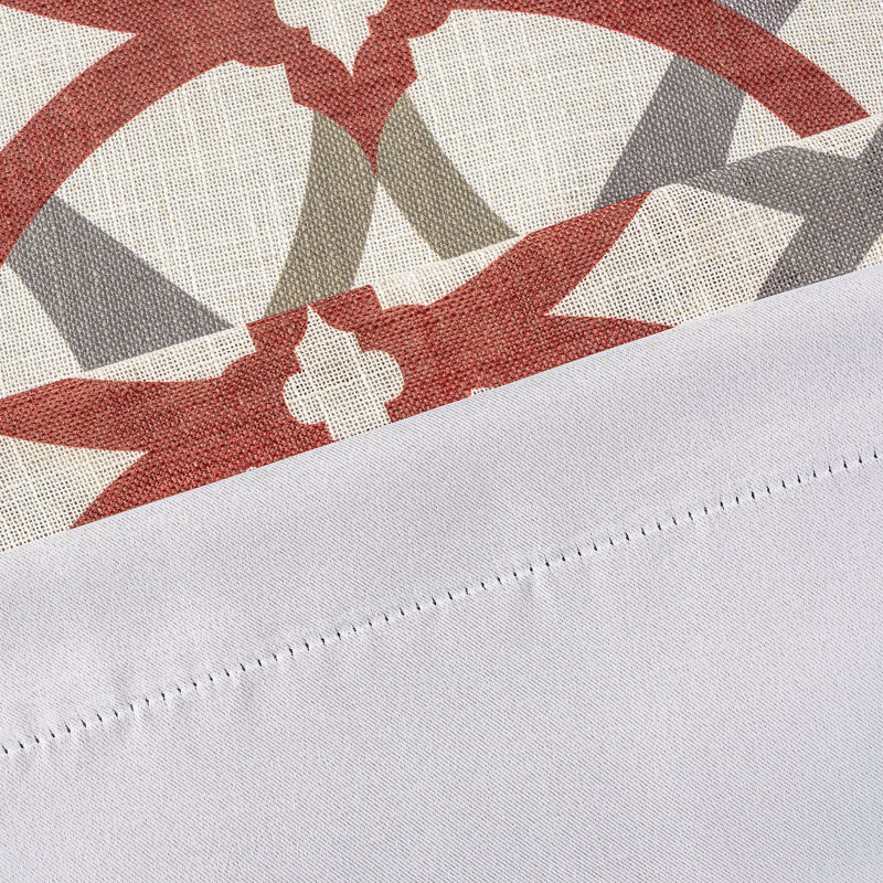 Linen Room Darkening Curtains / Drapes Pair