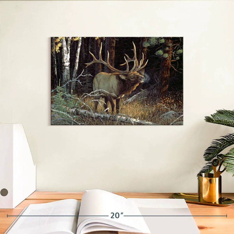 Brampt Answering The Call, 8" H x 12" W