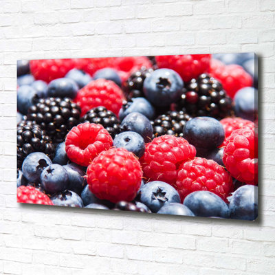 Forest Fruits - Wrapped Canvas Print