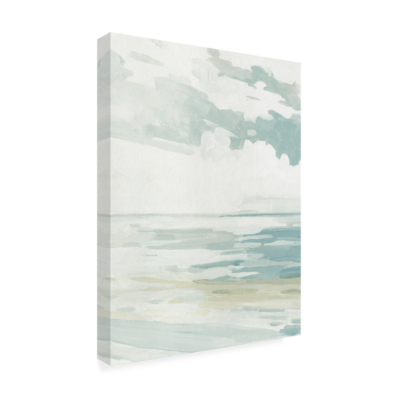 Art sur toile Emma Pastel «Soft Pastel Seascape I», H 19 po x l 14 po x P 2 po