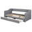 Twin XL To King Size Upholstered Daybed With Two Drawers-738774823