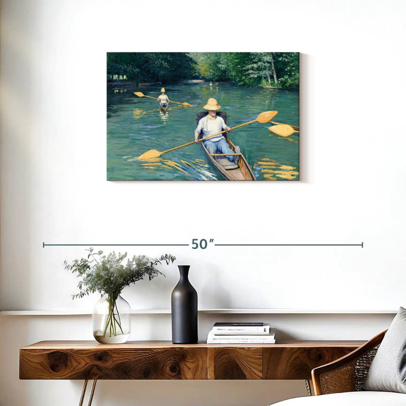 Senne Skiffs 1877, 20" H x 30" W