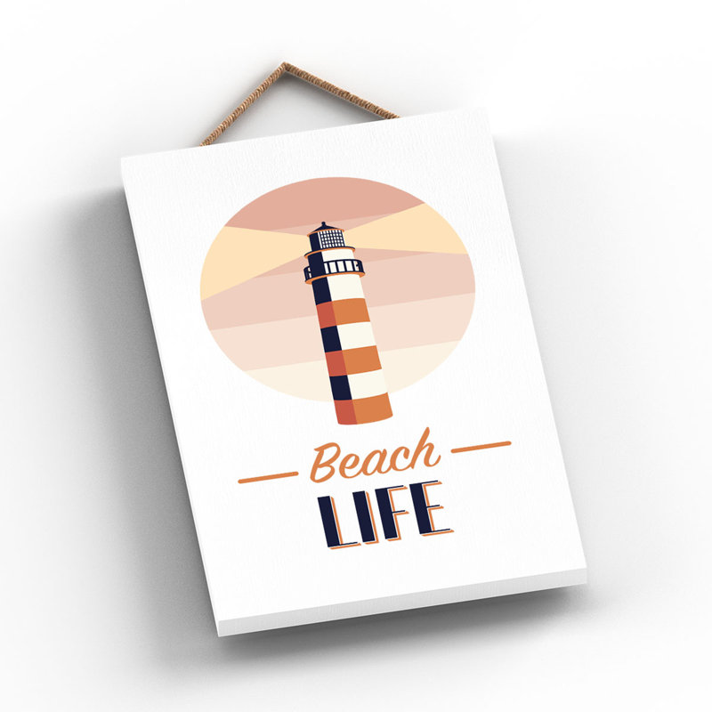 Hutcheson Nautical & Beach Wall Decor, 18.5cm H x 12cm W x 0.9cm D
