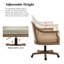 Xaver Swivel Barrel Task Chair with Rattan Arms-1759116839