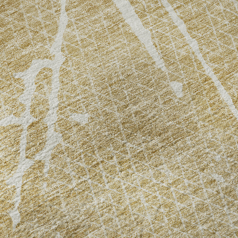 Premium Machine Washable Cerrito Beige Rug, Rectangle 2'6" x 3'10"