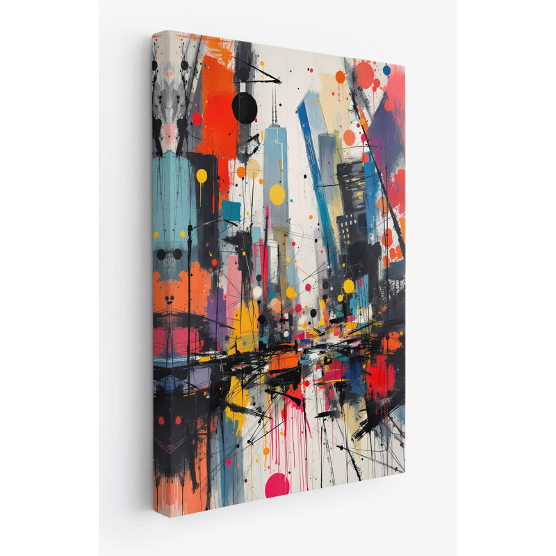 Metropolitan Chaos, 36" H x 24" W