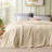 Bedsure 279gsm Cotton & Rayon from Bamboo Waffle Blanket GentleSoft™️-108924540-108924543