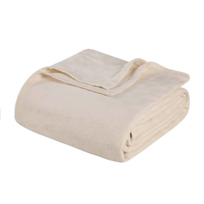 Bertie Cotton Throw Blanket