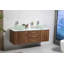 Ensemble de meuble-lavabo mural double-626859699
