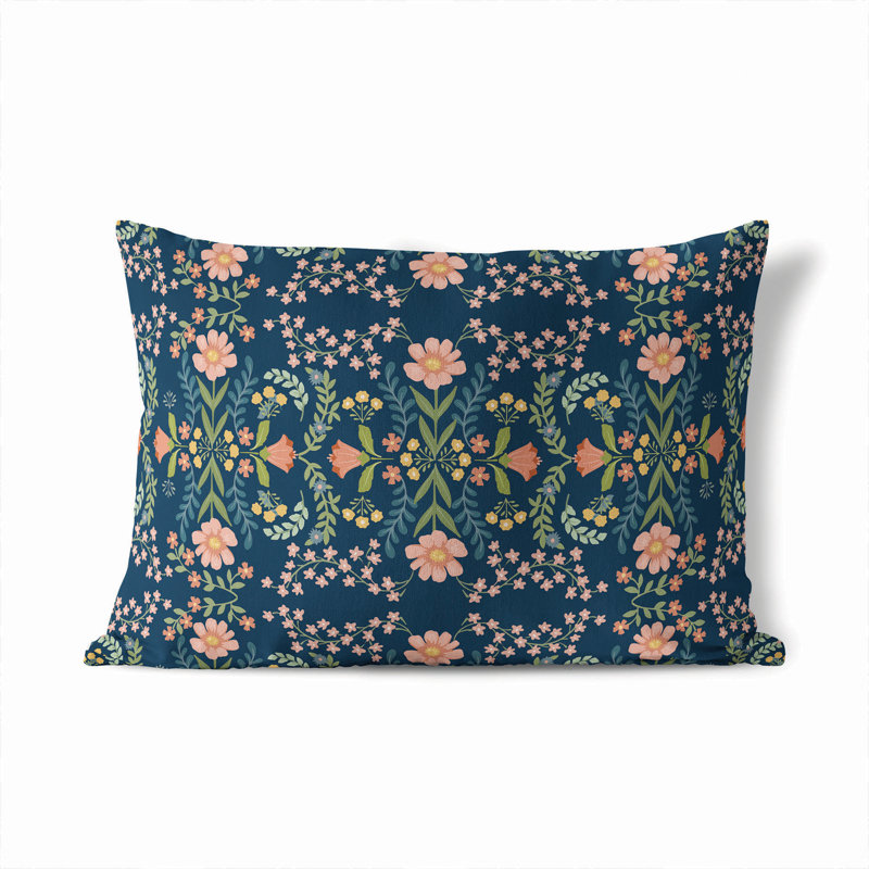 Coussin extérieur Cecelia, Bleu