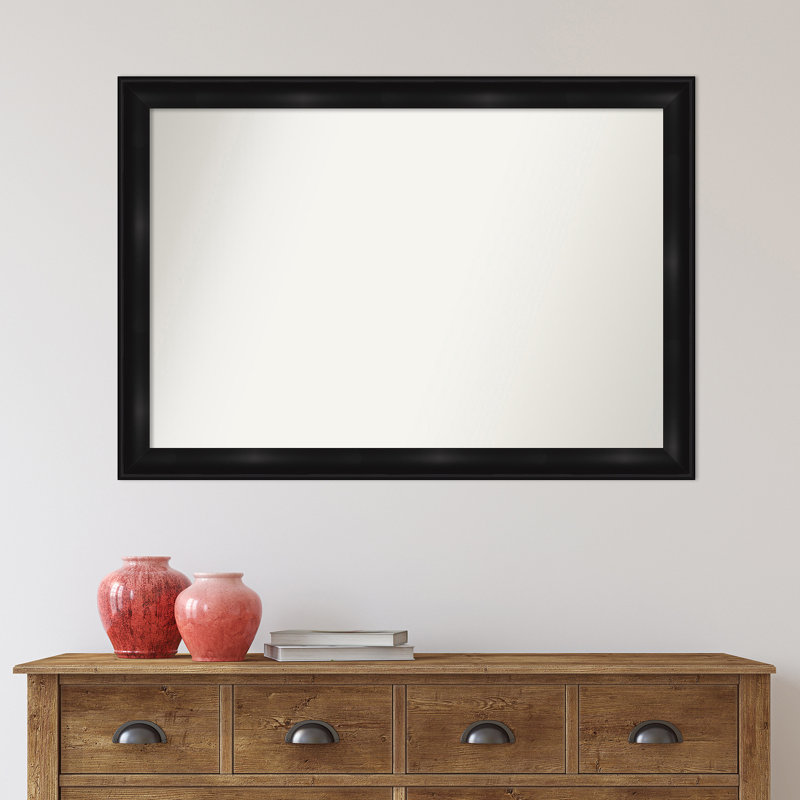 Miroir de salle de bain Grand Black, H 28 po x l 40 po