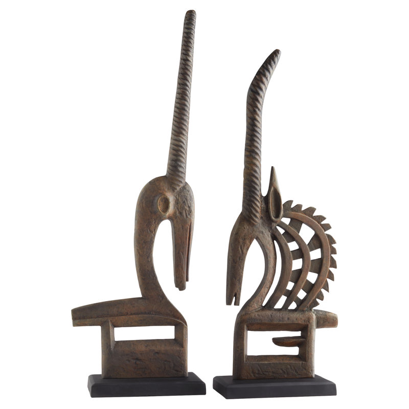 Springbok Chi Wara Handmade Figurines & Sculptures