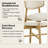 Modern Wood Frame Upholstered Dining Chair-823983258