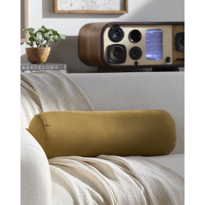 Coussin décoratif Dilip, Polyester Insert Included, Brun