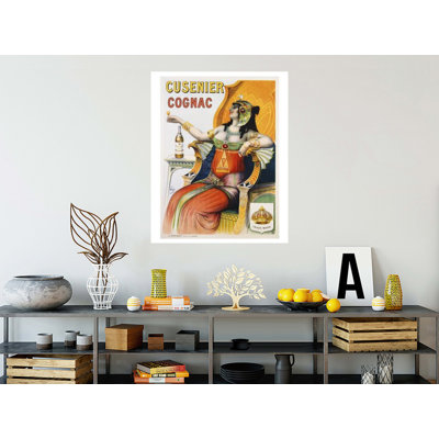 Affiche «Cusenier Cognac» par Pal - estampe numérique