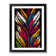 XV1022-4076X Splashed Feathers No.1 Abstract - Single Picture Frame Print