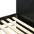 Branon Platform Bed Frame in Wood with Black Finish-1546841665
