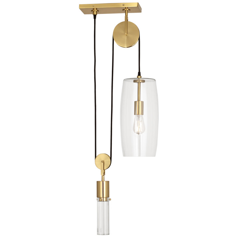 Gravity 1 - Light Pendant, Modern Brass