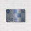  «Blue Quilt Blocks» par Jean Plout, art mural en métal, 24 po x 16 po-823515561