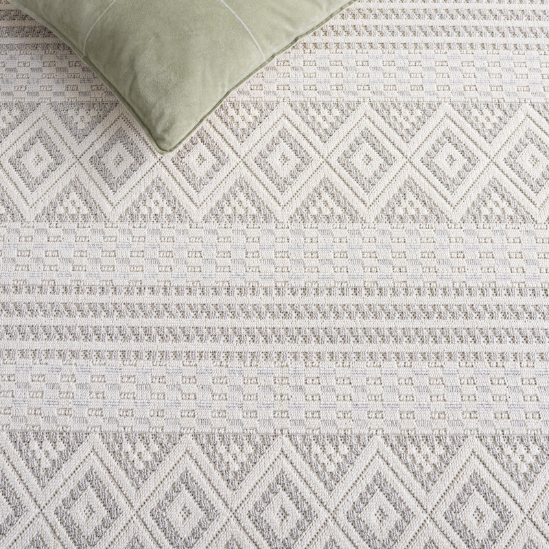 Veranda Performance Geometric Indoor Rug, Rectangle 8' x 10'