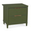 Clair 2 - Drawer Solid Wood Nightstand