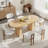 Oval Double Pedestal Kitchen Table Sets-285534582-285534580-291553871