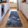 Premium Machine Washable Cerrito Blue Rug