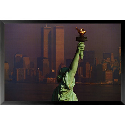 «Statue of Liberty» par Richard Hamilton, reproduction de photo encadrée
