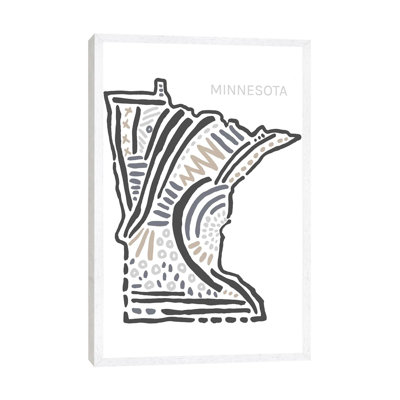 Minnesota 1 Piece Wall Art on Canvas