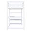 Lit mezzanine avec tablettes de rangement et bureau sous le lit-364992000-364992007