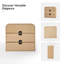Waterfall 3-Drawer Dresser