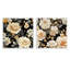 Watford - Ensemble de 2 collages carrés floraux-101850412-101850414