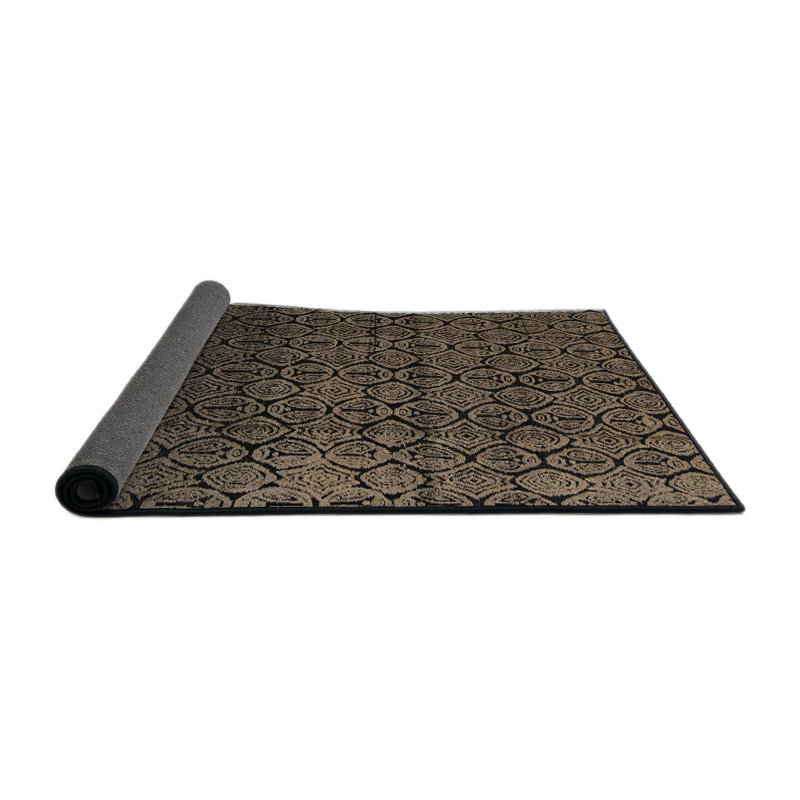 Abstract Indoor Rug, Round 7'