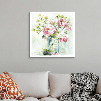 Asbury Garden Belle Bouquet I - reproduction d'art sur toile