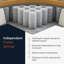 Cool Sleep Viscotherapy Gel Memory Pocket Sprung 1000 Mattress-124210520