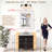 Rectangular Decorative Wall Mirror With Statement Deep Frame, HD Tempered Glass Vanity Mirror For Bathroom, Entryway, Or Bedroom-872761205-872761207