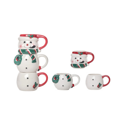 Tasses de boisson de Noël Dolomite 10 pouces