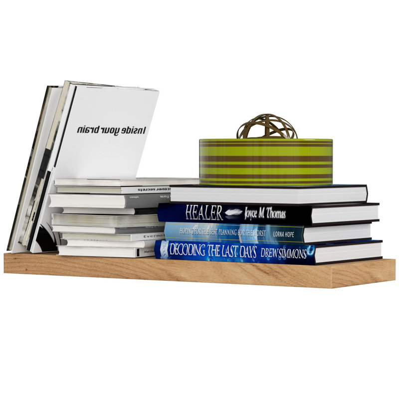Rurik Floating Shelf, 3.2cm H x 60cm W x 20cm D