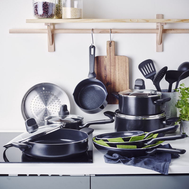 GreenPan Memphis 16 Piece Aluminium Non-Stick Cookware Set
