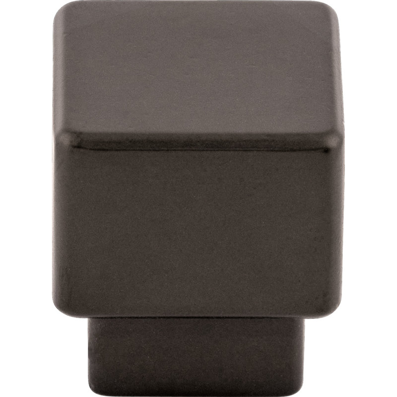 Sanctuary (R) Tapered 1" Length Square Knob, Ash Gray