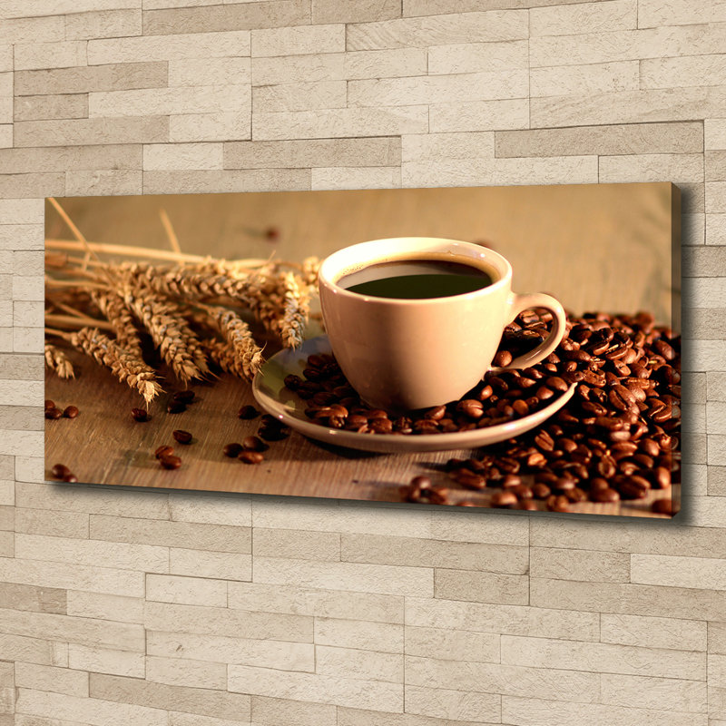 Aromatic Coffee - Wrapped Canvas Print
