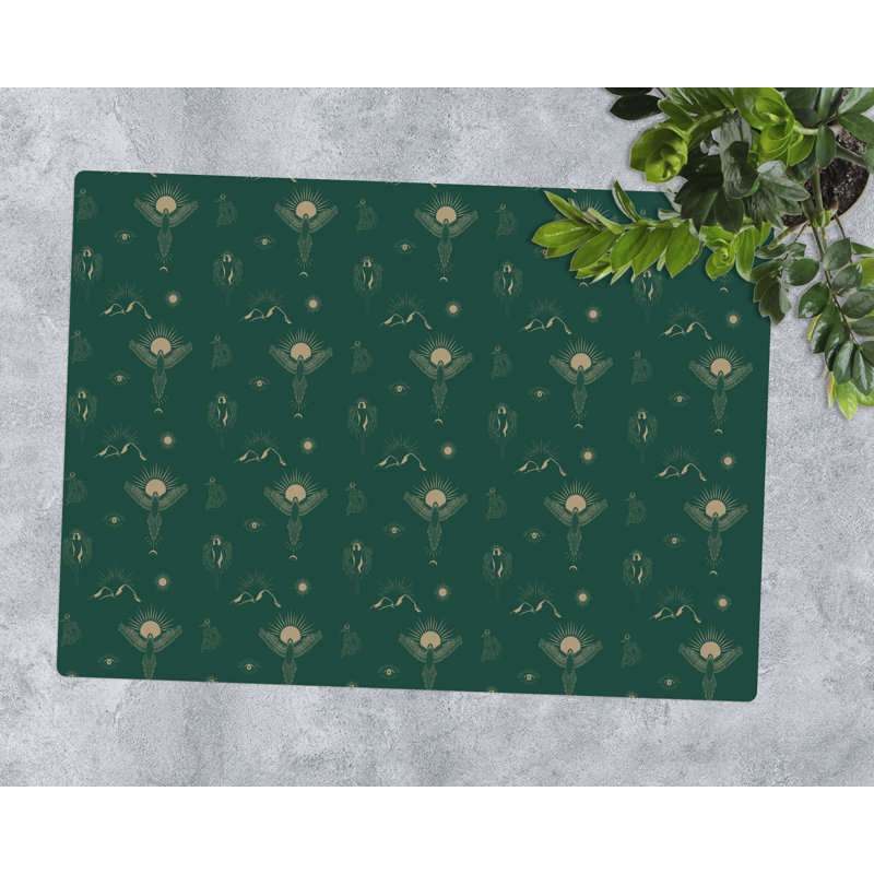 Nelea Hard Floor Rectangular Chair Mat, 70 x 100cm