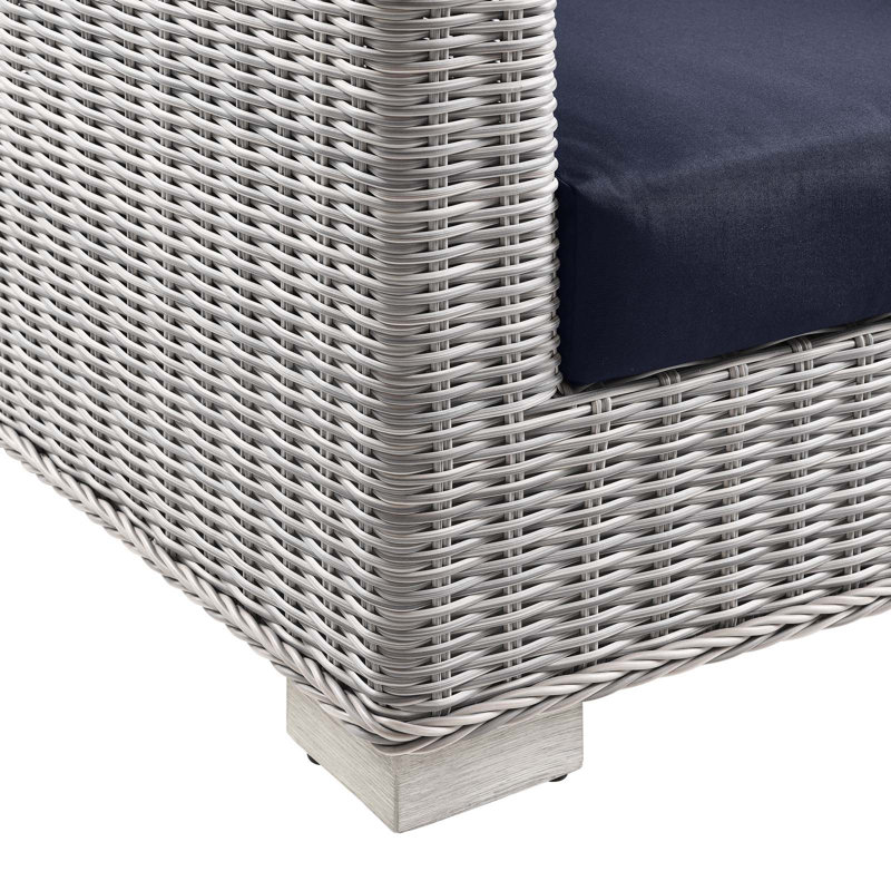 Fauteuil Modway Conway, Sunbrella® bleu marine