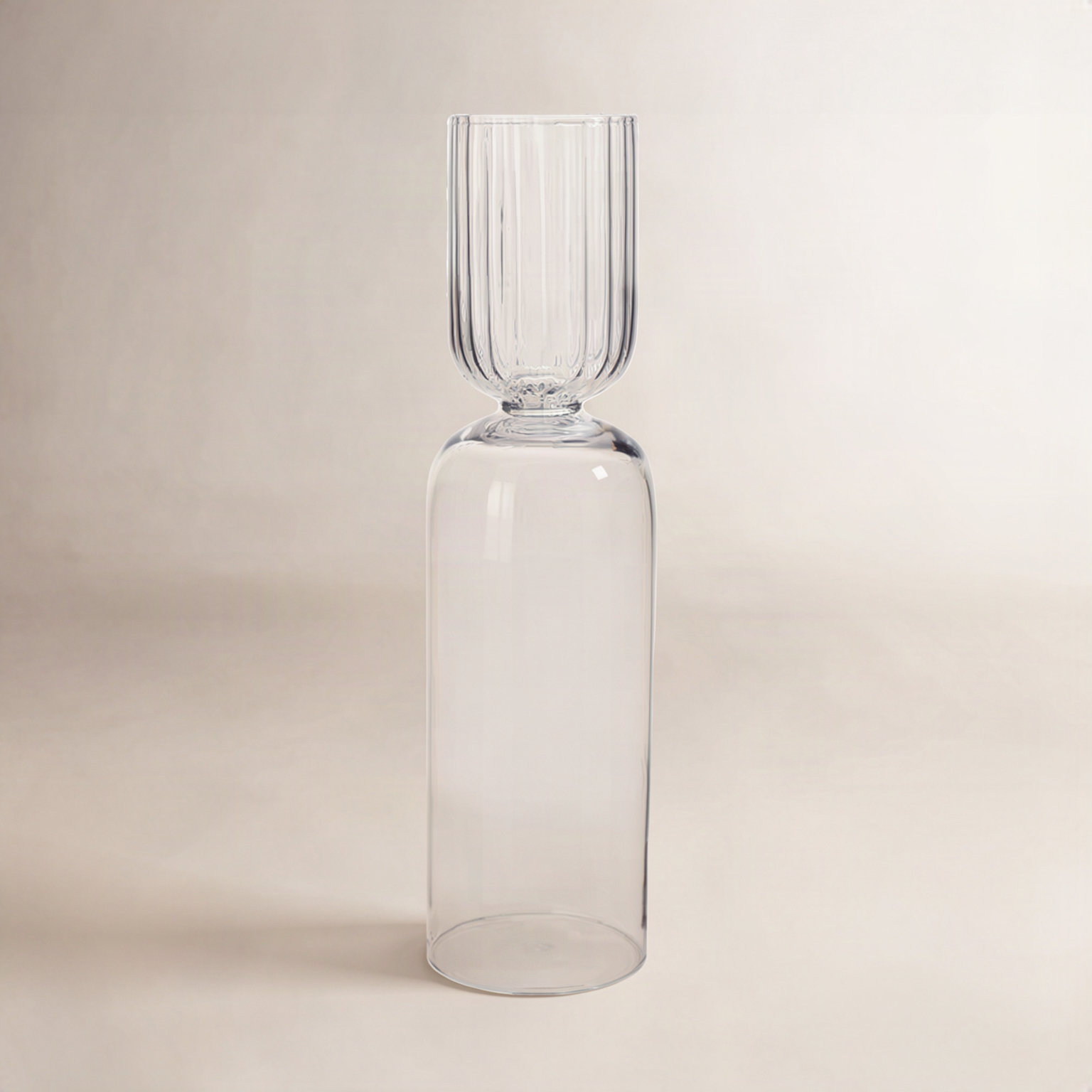 Calhern Glass Table Vase, 31.25" H x 8.5" W x 8.5" D