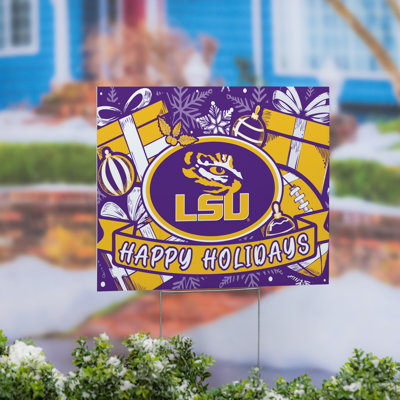 Enseigne de cour de la Louisiana State University, fête