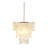 Layered Capiz Chandelier