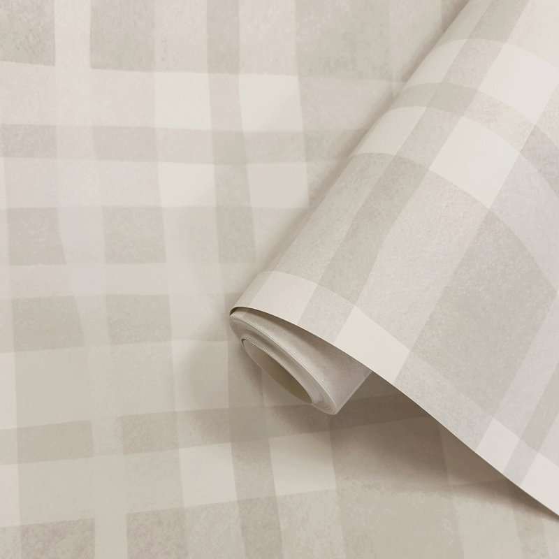 10.05m x 53cm Matte Wallpaper Roll, Grey